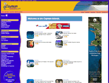 Tablet Screenshot of caymanonline.com